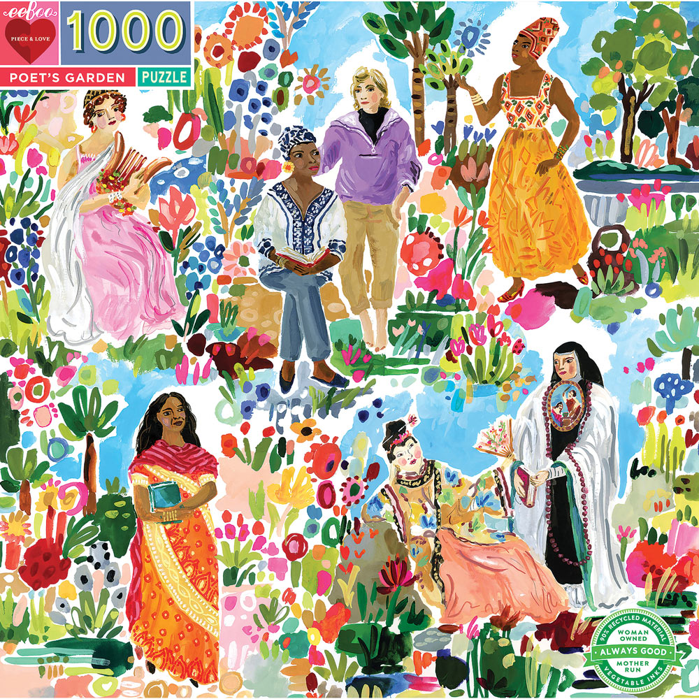 Poet’s Garden 1000 Piece Puzzle