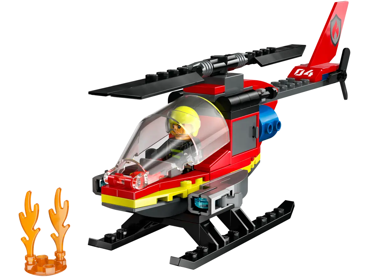 CITY 60411: Fire Rescue Helicopter