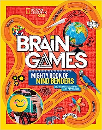 Nat Geo Kids Brain Games: Mighty Book of Mind Benders