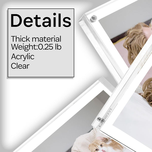 Lucite Frame 4x6" West Side Kids Inc