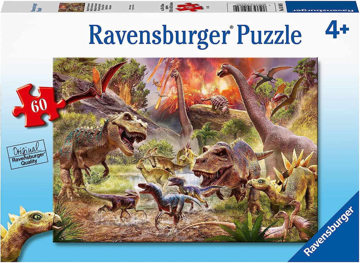 Dinosaur Dash 60 Piece Puzzle