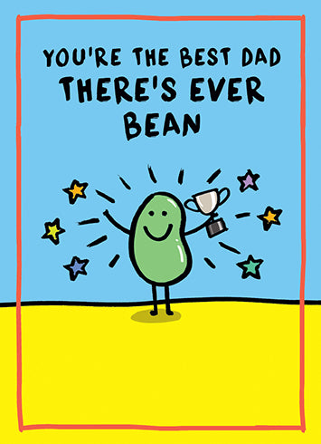 Best Dad Bean Card