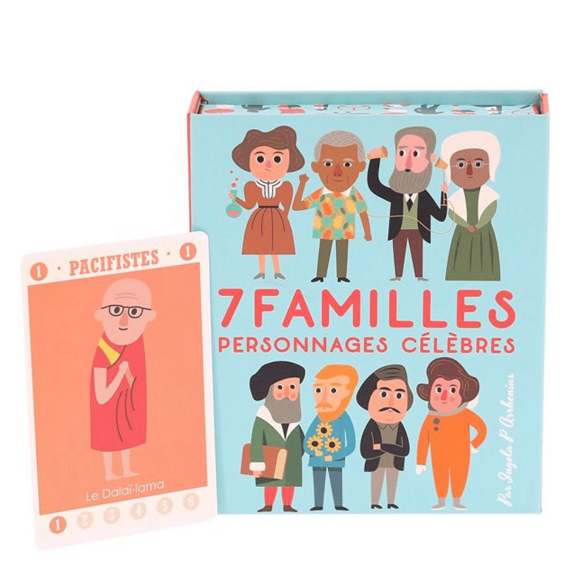 7 Familles Personnages Celebres Card Game