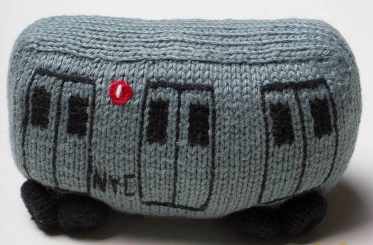 Subway Car Knit Rattle