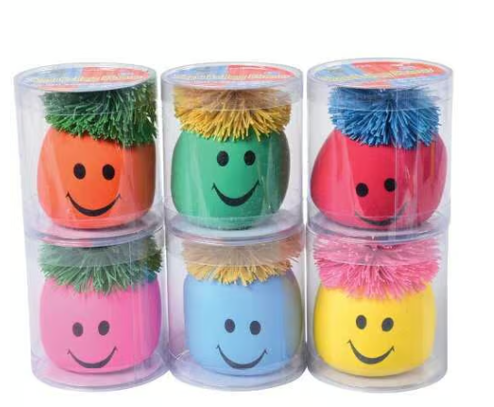 Stress ball with 2024 hair