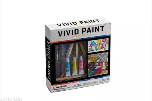 Vivid Paint Deluxe Art Kit - West Side Kids Inc