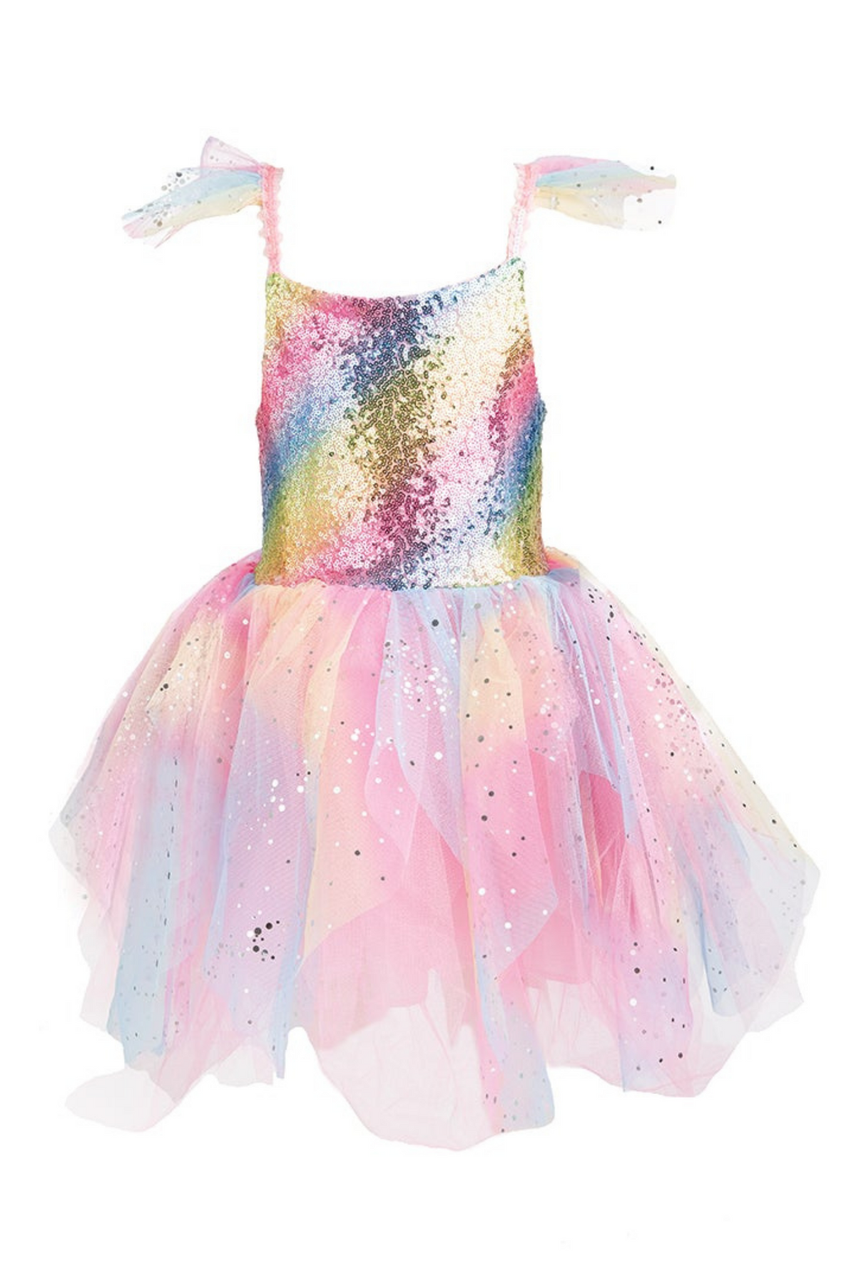Rainbow Fairy Dress &amp; Wings