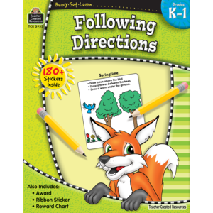 Ready-Set-Learn Activity Books Grades K-1