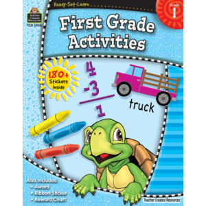 Ready-Set-Learn Activity Books for Grade 1