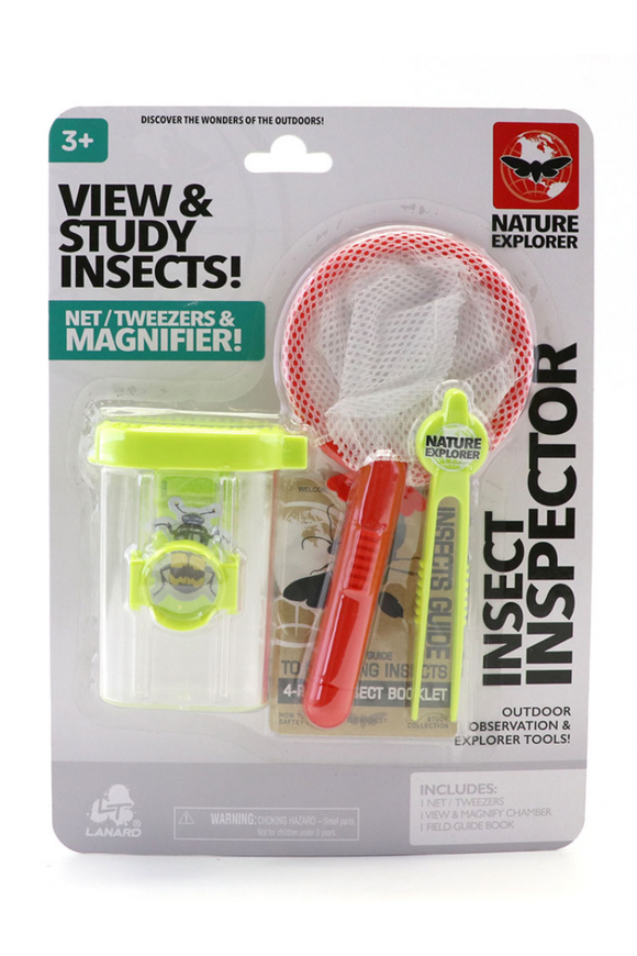 Insect Inspector (Magnifying Tank Tweezers and Net)