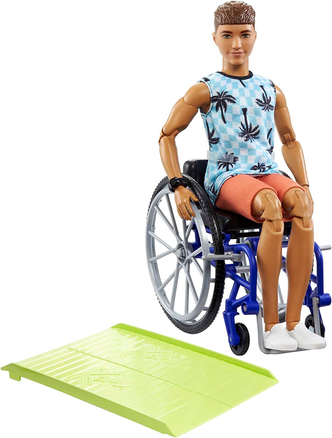 Brunette Ken in Wheelchair