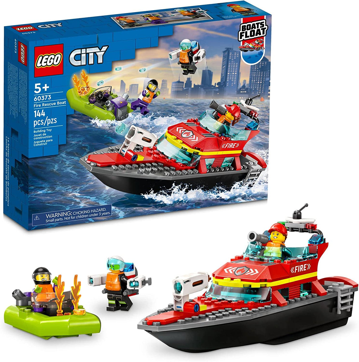 CITY 60373: Fire Rescue Boat