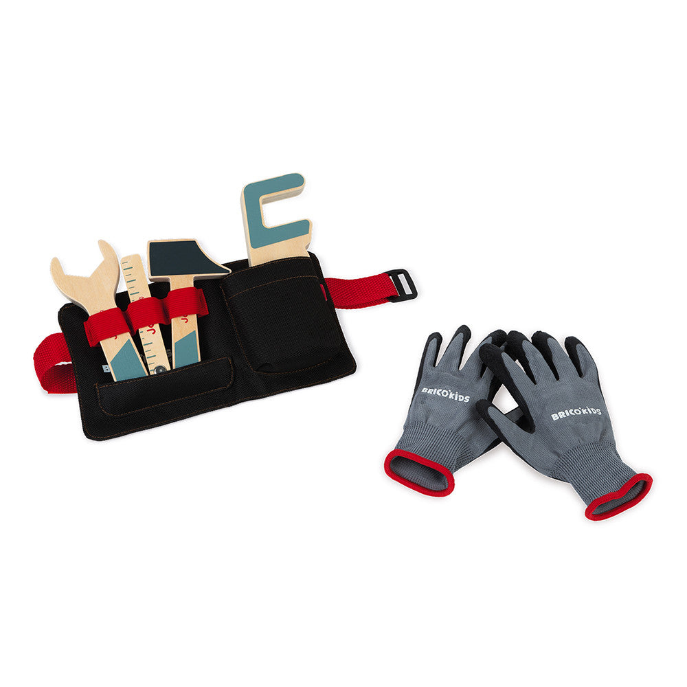Tool Belt &amp; Gloves Set