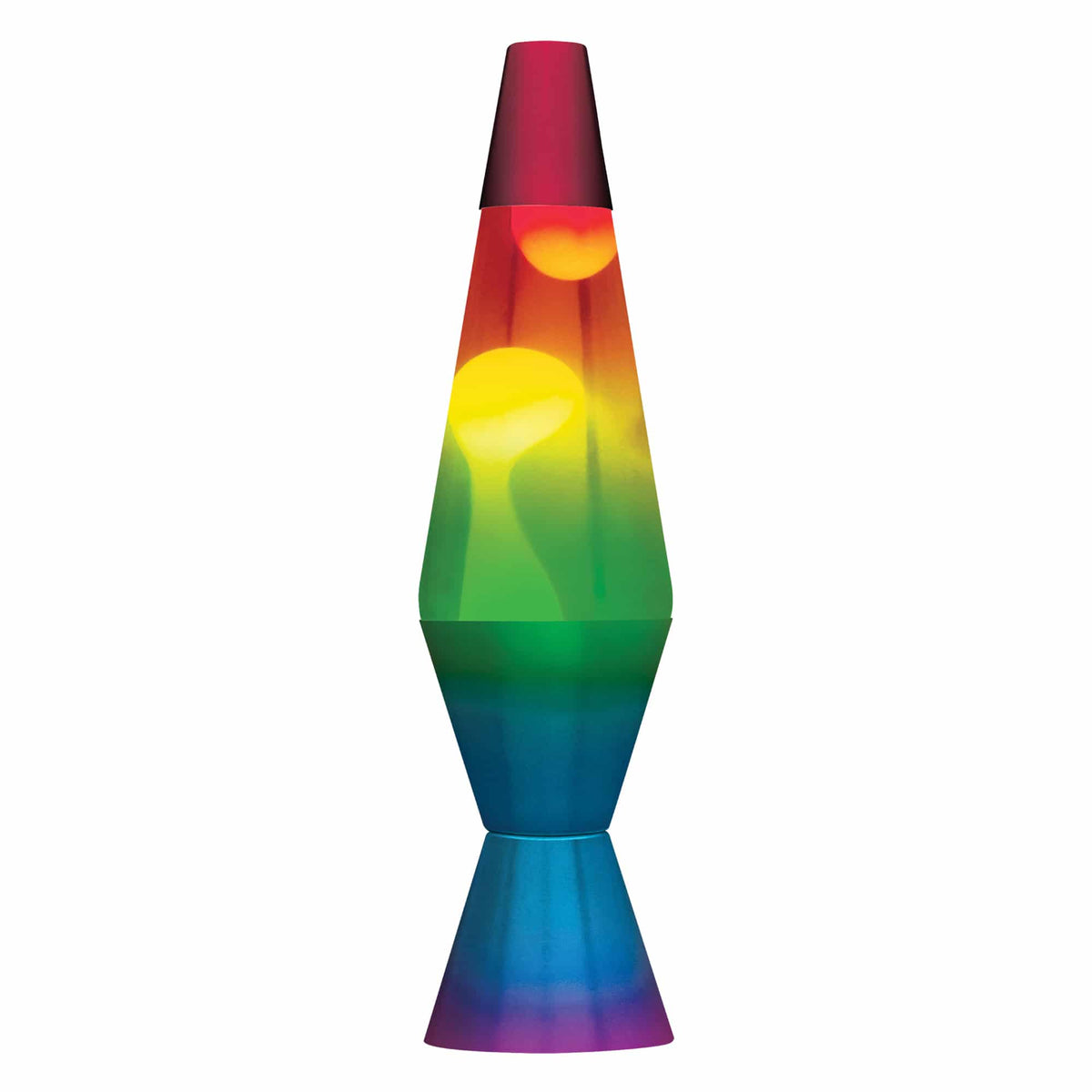 14.5&quot; Rainbow Lava Lamp