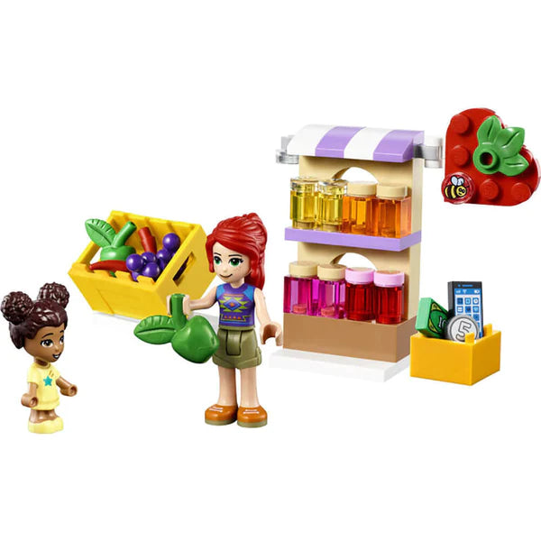 Lego friends best sale food market