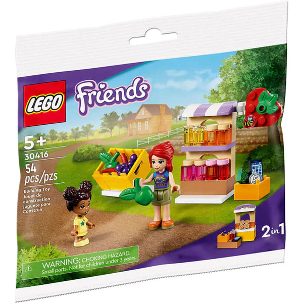 Lego friends best sale food market