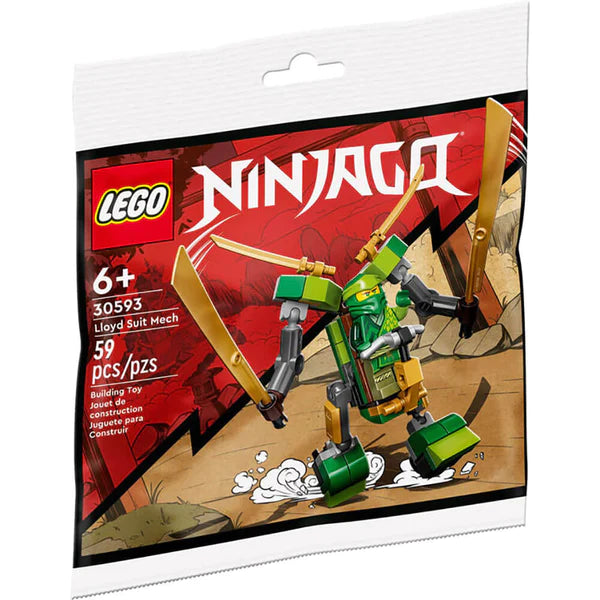 schedel storm Boven hoofd en schouder LEGO 30593 Ninjago Lloyd Suit Mech - West Side Kids Inc