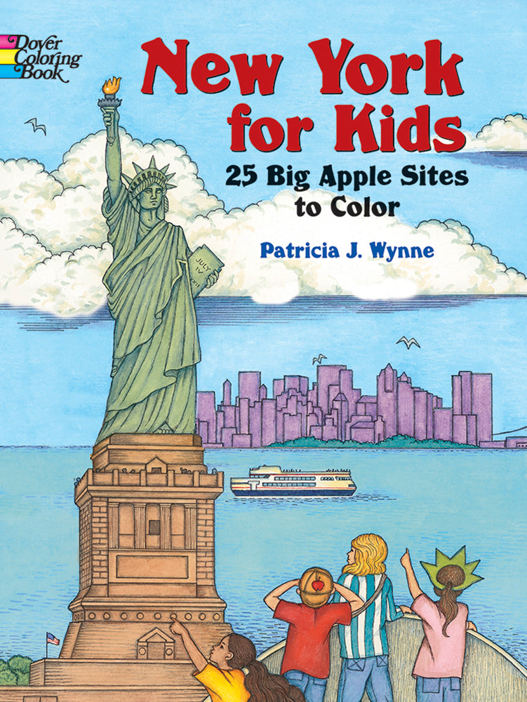 New York for Kids: 25 Big Apple Sites to Color