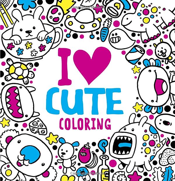 I ❤️ (Love) Cute Coloring