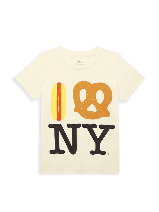 Hot Dog Pretzel I Love NY T-Shirt