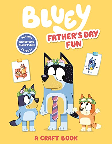 Bluey Father’s Day Fun Craft Book