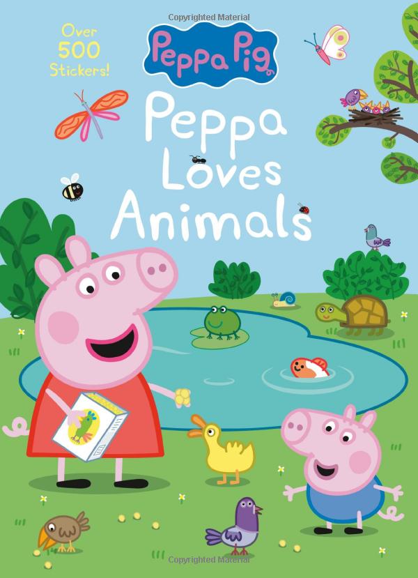 Peppa Loves Animals Sticker Book