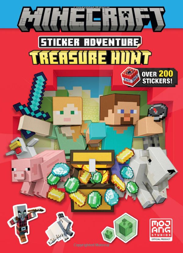 Minecraft: Sticker Adventure Treasure Hunt