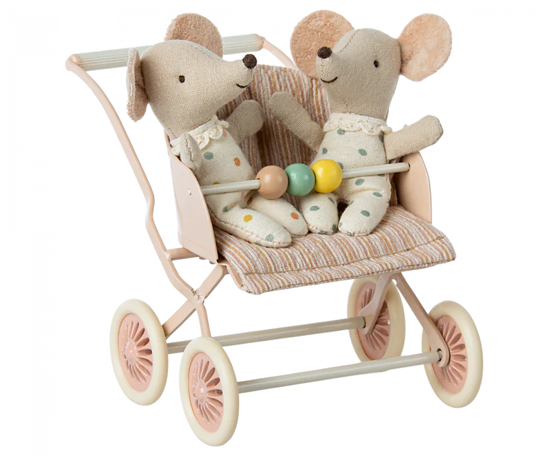 Baby Mouse Stroller - Rose