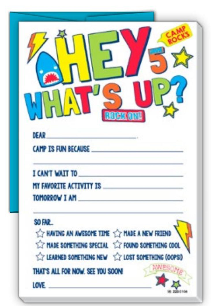 Camp Stationery Pads