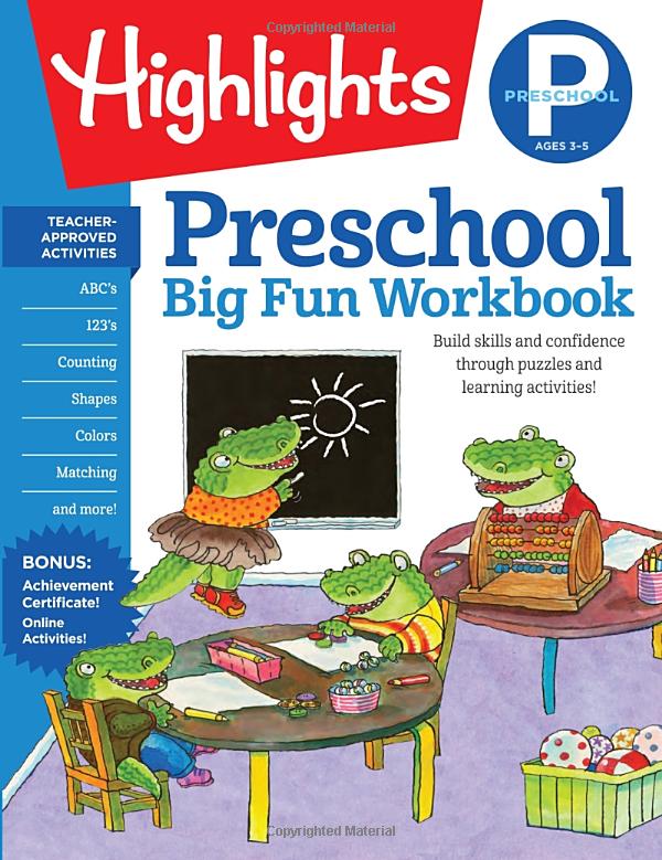 Highlights Preschool Big Fun Workbook