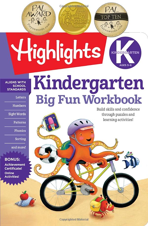 Highlights Kindergarten Big Fun Workbook