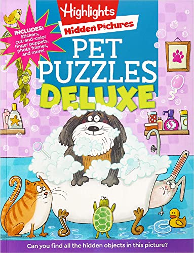 Highlights Hidden Pictures Pet Puzzles Deluxe