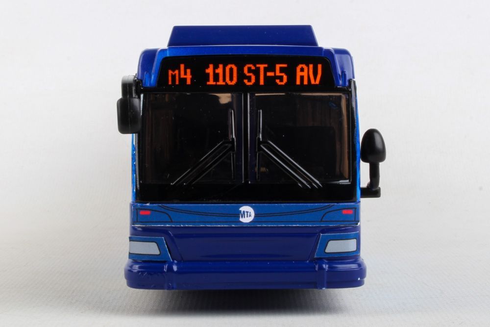 NYC Bus-Blue 11”