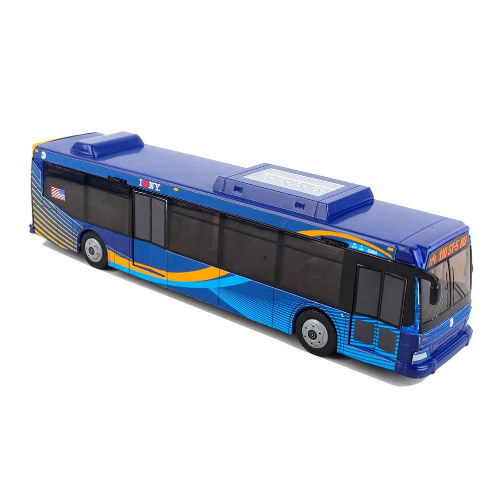 NYC Bus-Blue 11”