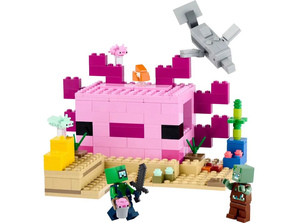 MINECRAFT 21247: The Axolotl House