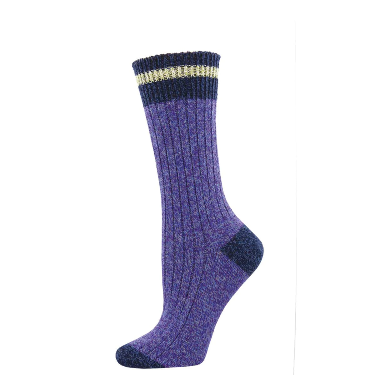 YELLOWSTONE- PURPLE SOCK