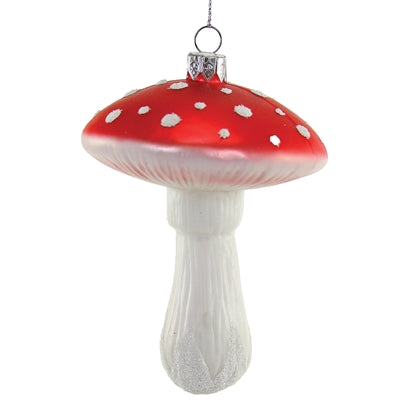 Victorian Mushroom Glass Ornament