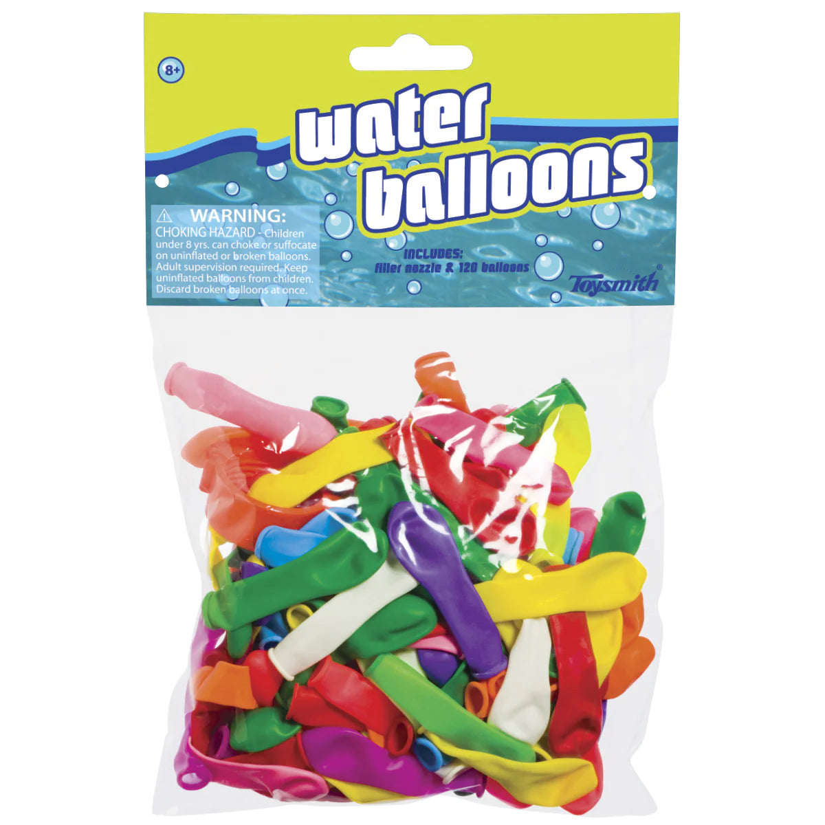 WATER BALLOONS - 120 &amp; NOZZLE
