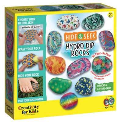 Hide and Seek Hydro Dip Rocks