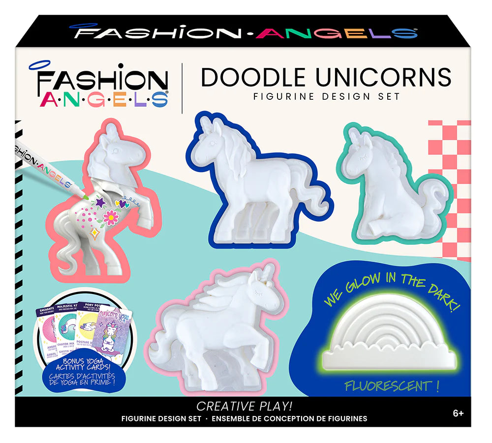 Doodle Unicorns Figurine Design Set