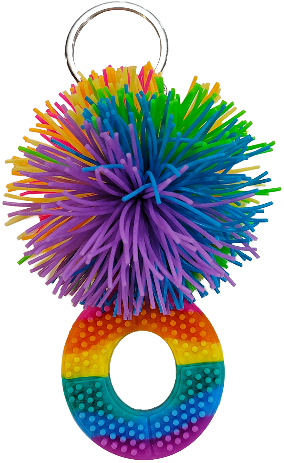 &quot;O&quot; Cushie Ball Alphabet Keyring