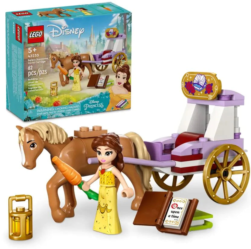DISNEY PRINCESS 43233: Belle’s Storytime Horse Carriage