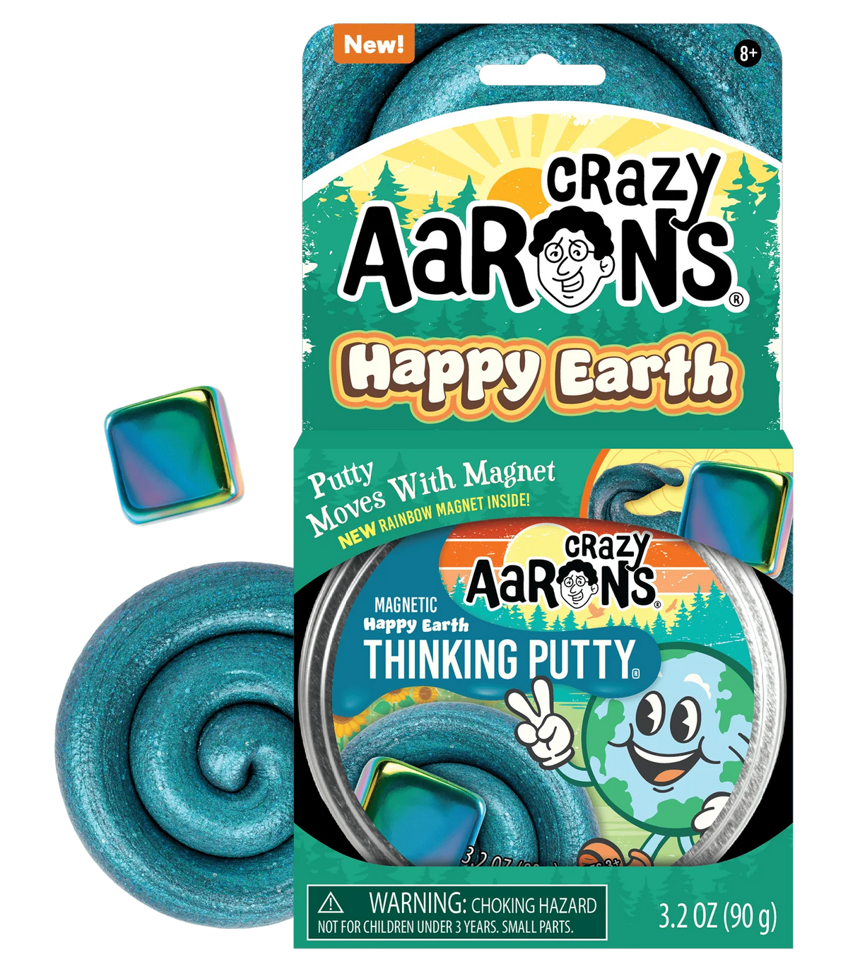 Thinking Putty Magnetic Happy Earth