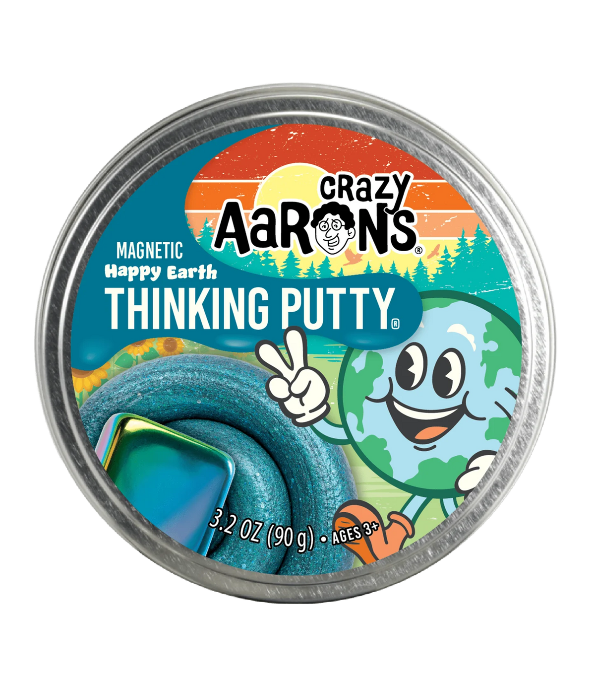 Thinking Putty Magnetic Happy Earth