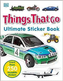 Ultimate Sticker Book: Things That Go