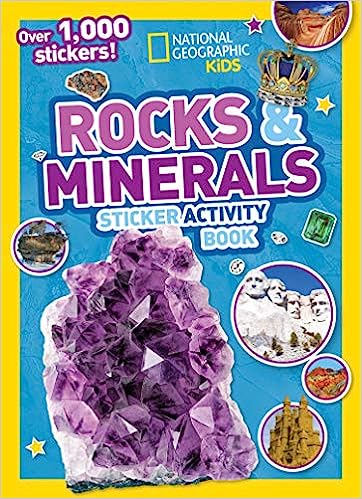 Nat Geo Kids Rocks &amp; Minerals Sticker Activity Book