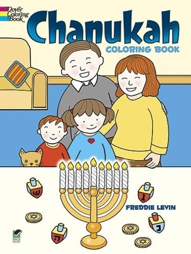 Happy Hanukkah Coloring Book