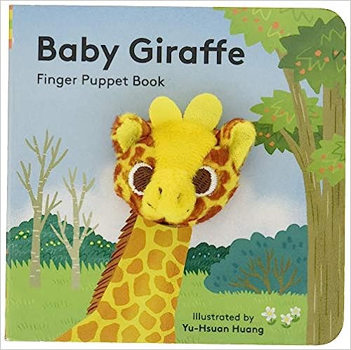 Baby Giraffe finger puppet