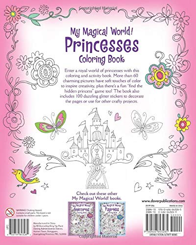 My Magical World! Princesses Coloring Book
