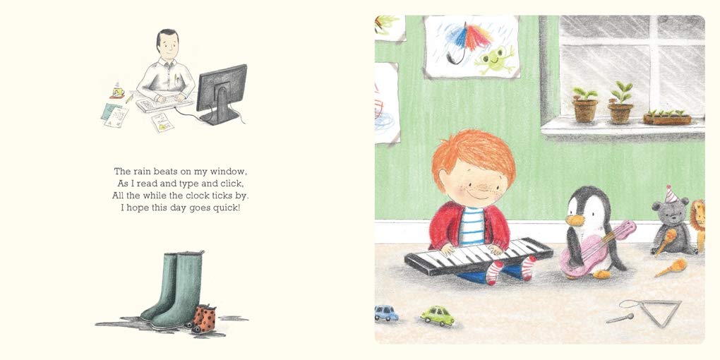 When Daddy Goes to Work Board Book